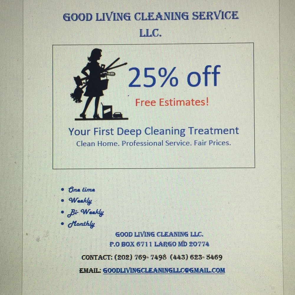Good Living Cleaning Service LLC.